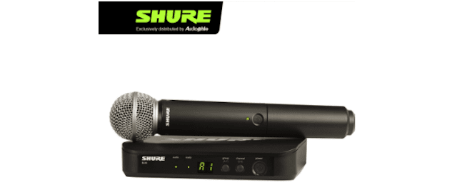 Shure BLX24A / SM58 Microphone
