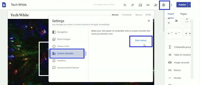 How to map your Google Sites to a Custom Domain URL |Godaddy |  Step by Step Tutorial