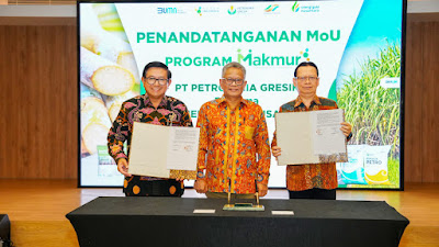 Dorong Produktivitas Tebu, Petrokimia Gresik Perkuat Kerja Sama Program Makmur Bersama SGN