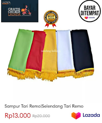 Selendang Tari Remo