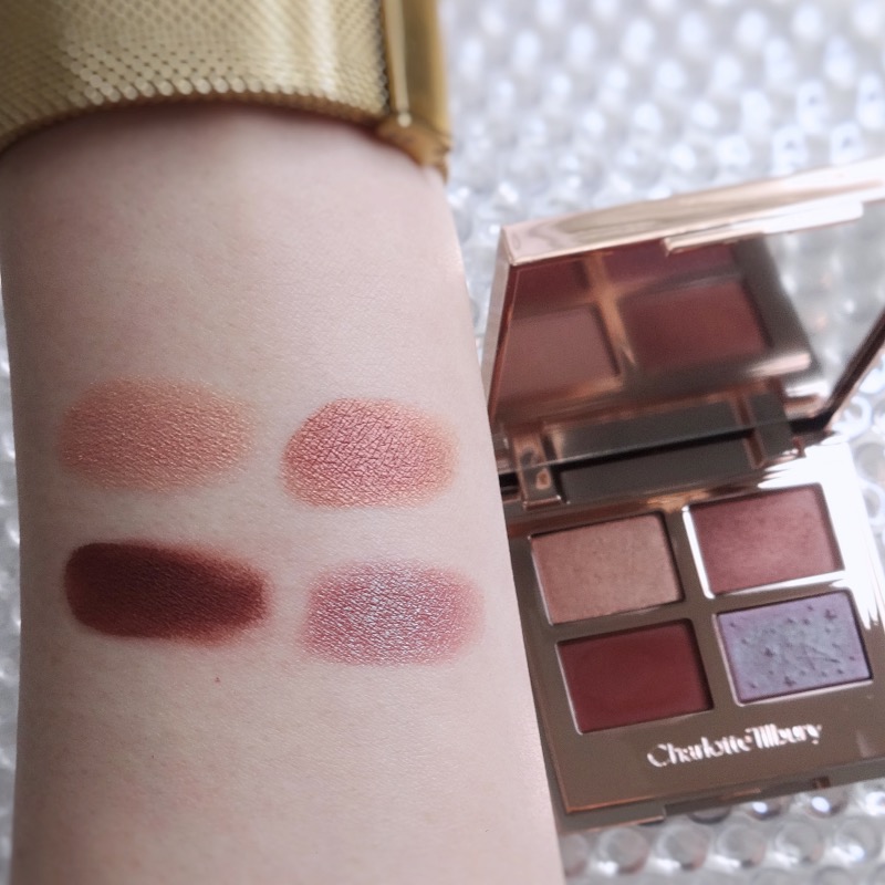 Charlotte Tilbury Cosmic Pearl Eyeshadow Palette review swatches