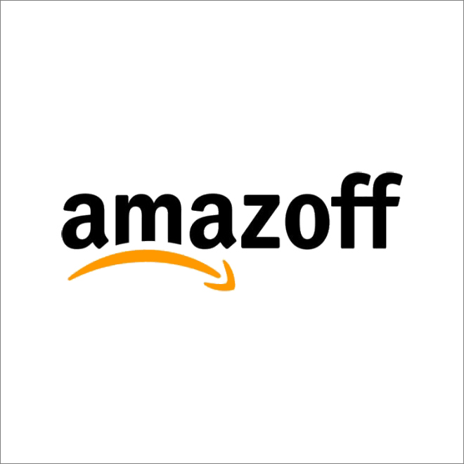 New logo designs for companies that are leaving Russia - Amazon