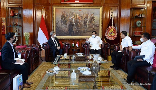  Menhan Prabowo Tegaskan Dukungan Indonesia Untuk Palestina