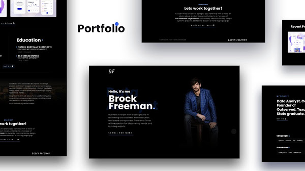 How To Create A Complete Portfolio Website Using HTML JS