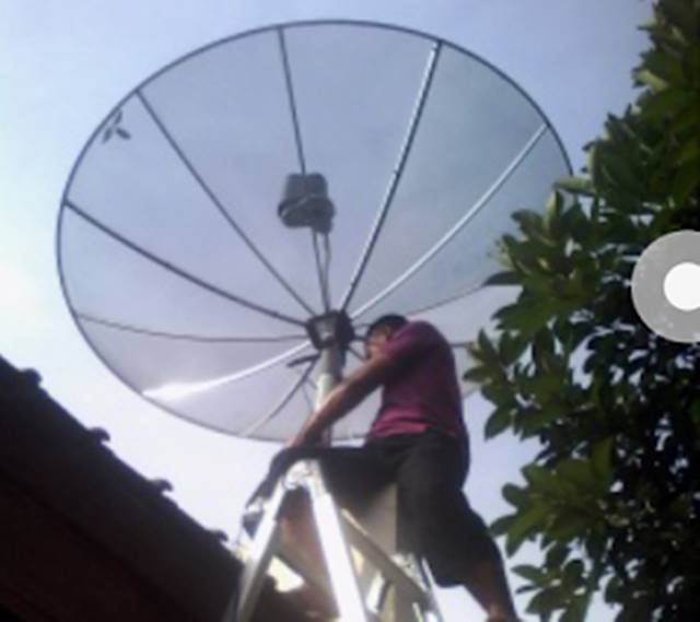 Pasang Parabola Jaring Venus TV Muslim di Buah Batu Bandung