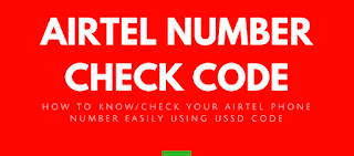 how to check Airtel number