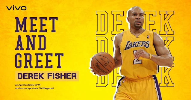 NBA meet and greet with Derek Fisher hosted by vivo
