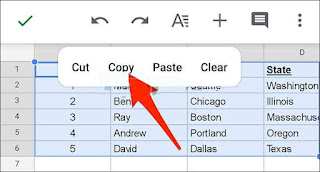 How to insert a table in Gmail email