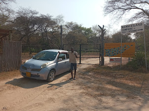 Main entrance gate of " Hippo Aquaculture Farm ".