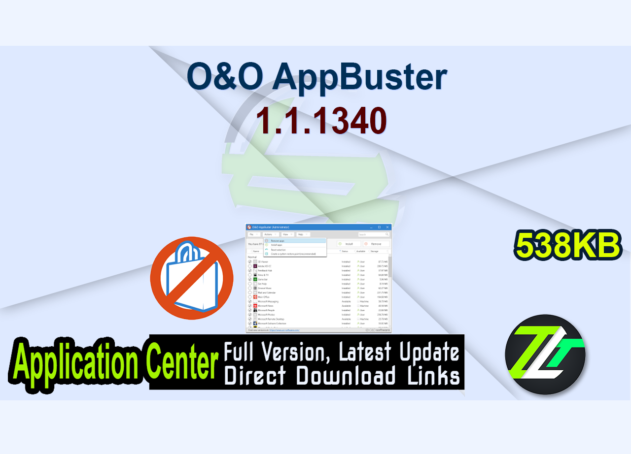 O&O AppBuster 1.1.1340