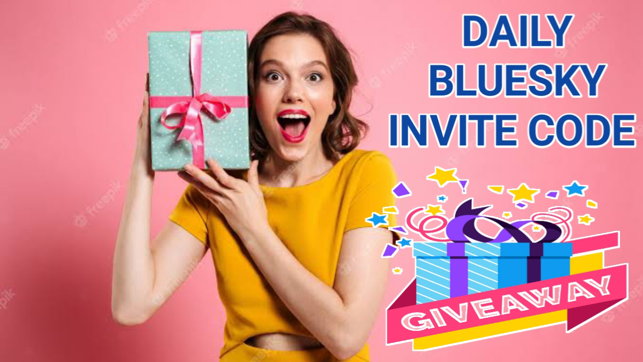 Daily Free Bluesky Invite Codes giveaway
