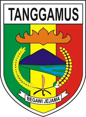 Logo / Lambang Kabupaten Tanggamus - Latar (Background) Putih & Transparent (PNG)