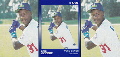 Eric Boddie 1990 Vero Beach Dodgers card