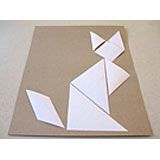 Tangram Puzzle Card