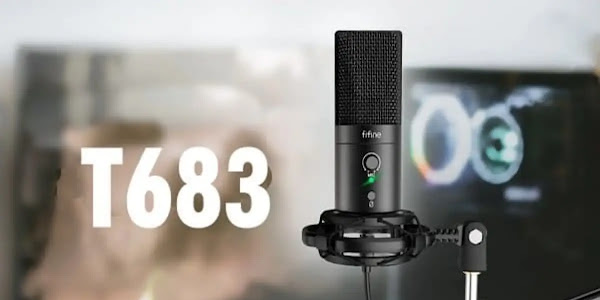FIFINE-T683:  Excelente Microfone USB Para Home Estúdio, e Gravações de Qualidade