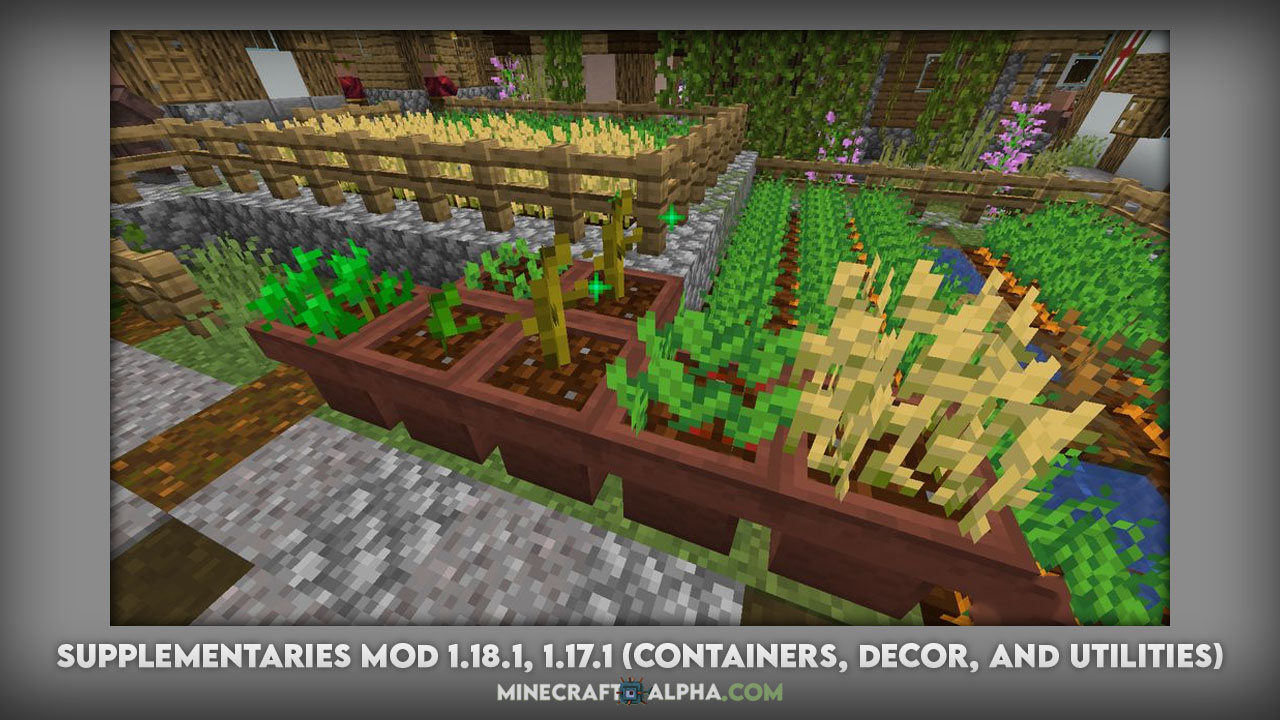 Supplementaries Mod 1.18.1, 1.17.1 (Containers, Decor, and Utilities)