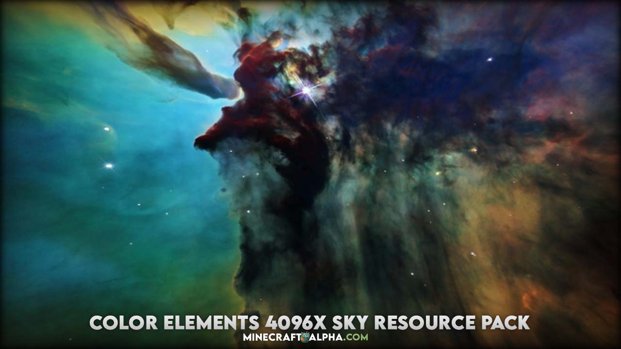 Color Elements 4096x Sky Resource Pack 1.18.1, 1.17.1 (4K Skies Texture Pack)