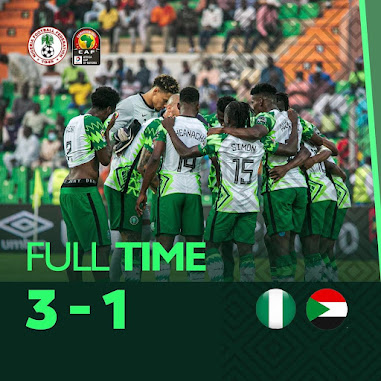 Nigeria are through to the knockout stages of the 2021 Africa Cup of Nations, following a 3-1 win over Sudan on Saturday - TALKING POINT