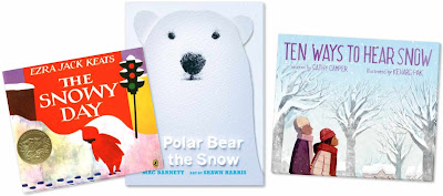 three picture books about snow
