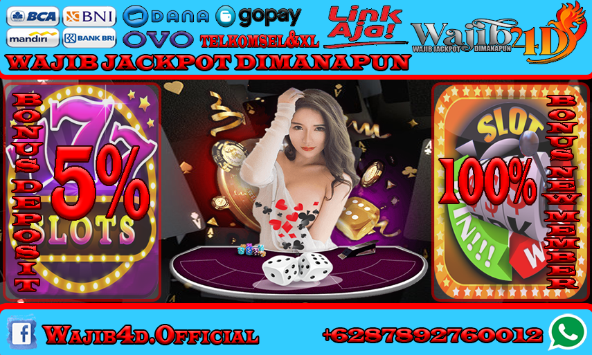 WAJIB4D SITUS TERPERCAYA MEMBERIKAN BEBERAPA PERMAINAN SLOT JUDI ONLINE TERPOPULER