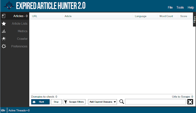 expired article hunter