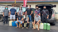 Terungkap !! Sebanyak 1.700 liter BBM Jenis Solar Berhasil Diamankan Polres Tomohon