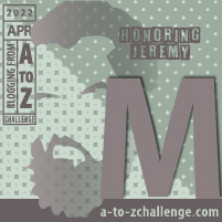 #AtoZChallenge 2022 Blogging from A to Z Challenge letter