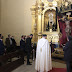 La iglesia mayor de Santiago acoge la bendición del Santísimo Cristo de la Sed perteneciente a la Cofradía de Jesús ante Herodes