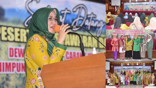 Aklamasi, Ny. Lucyanel Genius Terpilih Ketua DPC Wanita Tani HKTI Pariaman