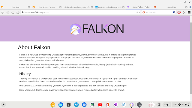 Falkon Browser