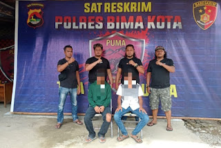 Tim Puma 1 Polres Bima Kota Ringkus Terduga Pelaku Persetubuhan Anak Dibawah Umur