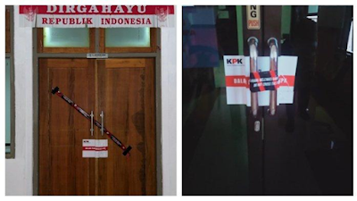 KPK Segel Kantor Gubernur Maluku Utara dan Sejumlah Kantor OPD