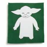 Yoda Stick Puppet step 1