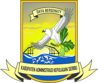 Logo / Lambang Kabupaten Administrasi Kepulauan Seribu - Latar (Background) Putih & Transparent (PNG)