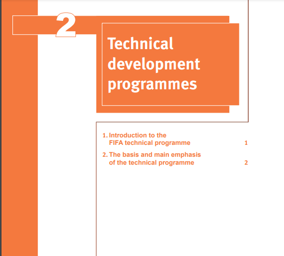 Technical development programmes