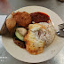 Nasi Lemak Breakfast in Bangi Street Mall Kuala Lumpur