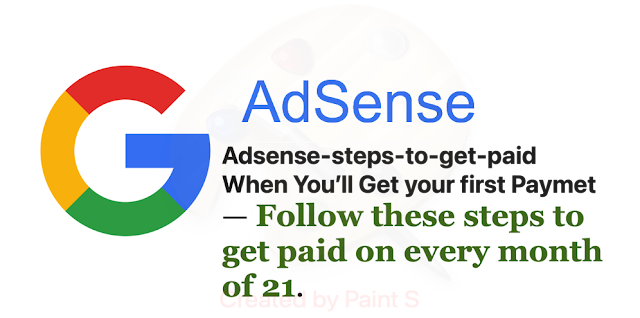Adsense-steps-to-get-paid