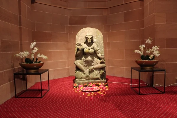 10th century Yogini idol discovered in England, returned to India on Makar Sankranti