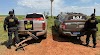 DOF recupera camionete roubada com mais de 1,6 tonelada de drogas em Itaquiraí