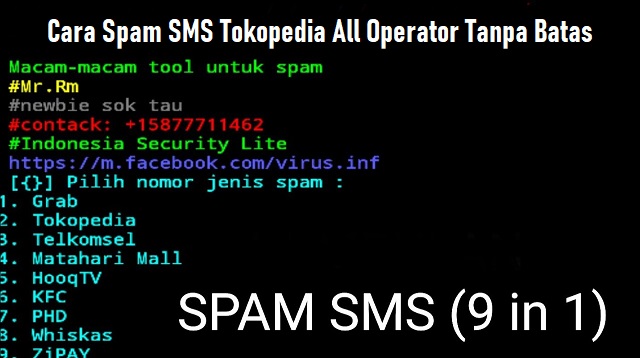  Seseorang biasanya melakukan spam call untuk menjahili teman yang bermain game maupun unt Cara Spam SMS Tokopedia 2022