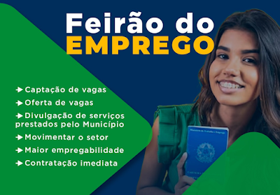 Feirões de Emprego e seletivas presenciais pelo Brasil