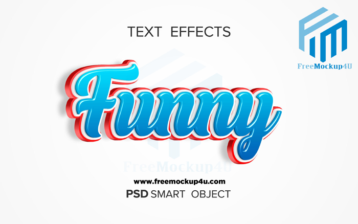 Creative Bold Text Effect Editable Psd Template