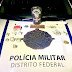 Policiais militares do Grupo Tático Operacional do 13º Batalhão (Gtop 33) prenderam um homem por tráfico de drogas na QMS 30 do Setor de Mansões de Sobradinho  