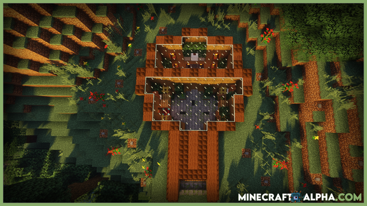 Minecraft Underground House Map 1.16.4