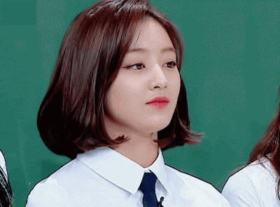 Which looks of Jihyo do you think is God's work?
