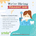 LokerPerawat Gigi Smile+ Dental Studio