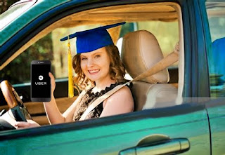 Motorista de Uber com Diploma