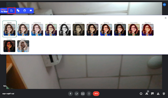 Hướng dẫn thêm filter cho Google Meet Hướng dẫn thêm filter cho Google Meet