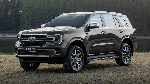 2023 Ford Everest Debuts As Truck-Based SUV