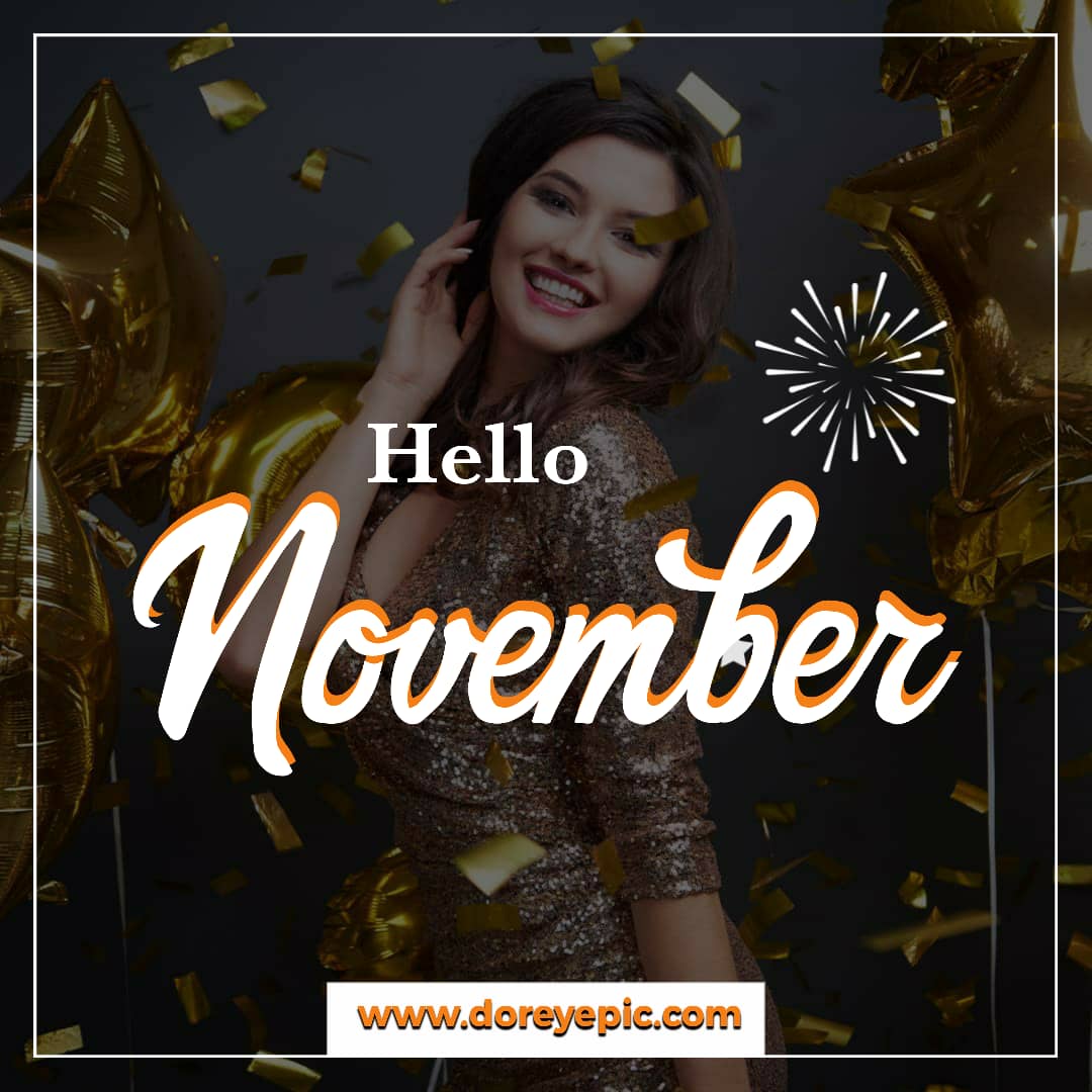 Happy New Month Messages for November 2021